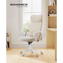 homcom kede - Vinsetto Ergonominė biuro kėdė, smėlio spalvos (Sand) - 6 nuotrauka