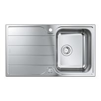 kriaukle is nerudijancio plieno - Nerūdijančio plieno plautuvė Grohe K500, 31571SD0 - 6 nuotrauka