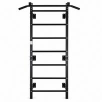 prisitraukimu skersinis - Gimnastikos sienelė su prisitraukimų skersiniu MOVEPRO 228 cm, Juoda (Black) - 2 nuotrauka