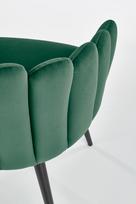 kede fotelis - Fotelis Halmar K410 Dark Green, žalias, 62 cm x 62 cm x 85 cm - 5 nuotrauka