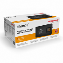 itampos stabilizatorius - KEMOT SER-2000-W  - 2 nuotrauka