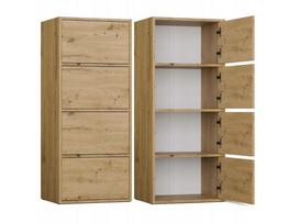 komoda - Komoda Top E Shop Alma, antracitas/ąžuolo, 119 cm x 50 cm x 40 cm - 5 nuotrauka
