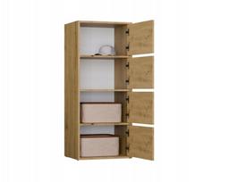 komoda - Komoda Top E Shop Alma, antracitas/ąžuolo, 119 cm x 50 cm x 40 cm - 7 nuotrauka