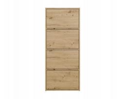 komoda - Komoda Top E Shop Alma, antracitas/ąžuolo, 119 cm x 50 cm x 40 cm - 8 nuotrauka