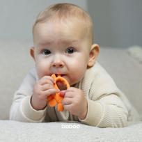 baboo -  BABOO silikoninis kramtukas KRABAS, nuo 4 mėn., 1 vnt. - 4 nuotrauka
