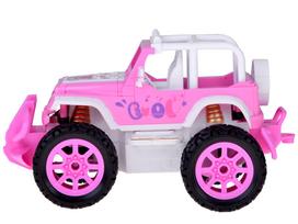 zaislai mergaitems - Jokomisiada Lėlių automobilis – Rožinė (Pink) RC visureigis su nuotolinio valdymo pultu ZA5909 - 7 nuotrauka