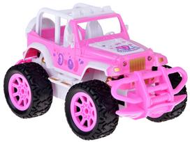 zaislai mergaitems - Jokomisiada Lėlių automobilis – Rožinė (Pink) RC visureigis su nuotolinio valdymo pultu ZA5909 - 9 nuotrauka