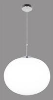 Candellux Lighting Poly 31-27668, E27, 1 x 60 W, balta/chromo spalvos