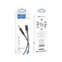 aux cable - HOCO UPA19 AUX Jack 3,5 mm į Lightning kabelis 1m Juodas (Black) - 2 nuotrauka