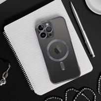 originalus iphone deklas - Electro Mag Cover dėklas skirtas Apple iPhone 16e Juodas (Black) - 4 nuotrauka