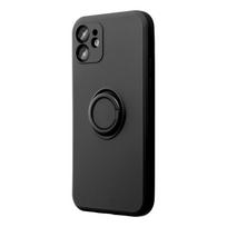 samsung galaxy a56 deklas - OEM "Silicone Ring Case for Samsung Galaxy A56 5G" Juodas (Black) - 6 nuotrauka