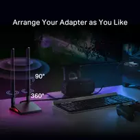 tp link pcie wifi adapteris - TP-Link Archer TBE550E Wi-Fi 7 Bluetooth 5.4 PCIe - 3 nuotrauka