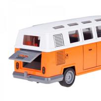 autobusas zaislai - Jokomisiada šviečiantis autobusas Retro City Bus, RC0677, Oranžinis (Orange) - 7 nuotrauka