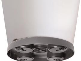 geles vazonu laikikliai - Vazono padėklas Prosperplast IPMR400, pilkas (Grey), Ø40 cm - 2 nuotrauka