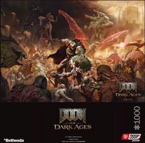 puzzle deliones 1000 - Good Loot DOOM The Dark Ages Slayer's Rage, 1000 det. - 3 nuotrauka
