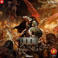puzzle deliones 1000 - Good Loot DOOM The Dark Ages Slayer's Rage, 1000 det. - 5 nuotrauka