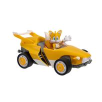 sonic figurele - JAKKS Pacific SONIC The Hedgehog Rev It Racers inercinis automobilis ir figūrėlė, 6,5 cm - 3 nuotrauka