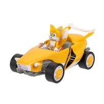 sonic figurele - JAKKS Pacific SONIC The Hedgehog Rev It Racers inercinis automobilis ir figūrėlė, 6,5 cm - 5 nuotrauka