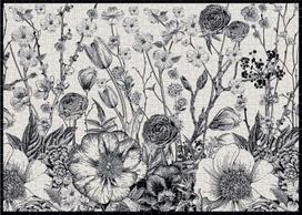 flow delione - Interdruk Dėlionė Flowers 1000 vnt. 32x96 cm - 3 nuotrauka