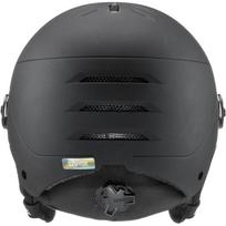 salmas l juodas - Slidinėjimo šalmas UVEX Wanted Visor black 56/6/262/1005 - 5 nuotrauka