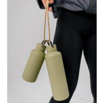 butelis - Nerūdijančio plieno gertuvė EQUA TIMELESS MACHA, 1000 ml - 2 nuotrauka