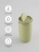 equa gertuve - Termo puodelis EQUA CUP MACHA, 300 ml - 5 nuotrauka