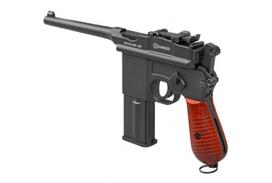pneumatinis pistoletas - Pneumatinis pistoletas Ranger M712 BROOMHANDLE Full Auto Blowback k.4,5 mm BBS 19 šūvių KWC - 6 nuotrauka