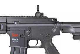 pneumatinis sautuvas - Heckler&Koch HK-416 CQB 6 mm elektrinis AEG šautuvas 0,5J - 3 nuotrauka