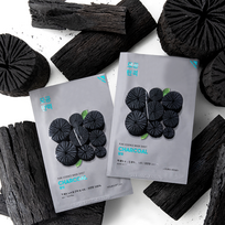 holika holika veido kauke - Holika Holika Pure Essence Mask Sheet Charcoal giliai valanti lakštinė veido kaukė - 23 ml. - 2 nuotrauka