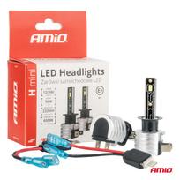 h1 lemputes - Led automobilių lemputės h-mini h1 amio-03329 - 9 nuotrauka