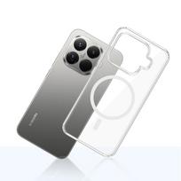 xiaomi 15t pro 5g - 3mk Armor MagCase skirtas Xiaomi 15T Pro 5G - Skaidrus - 6 nuotrauka
