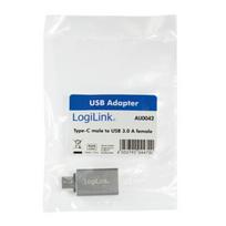 usb type c to usb 2.0 - LogiLink Adapter Micro USB / USB Silver - 6 nuotrauka