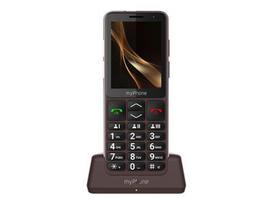 telefonas 4g lte - myPhone Bueno LTE Praline Collection Brown - 2 nuotrauka
