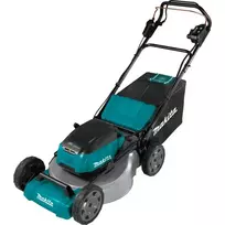 akumuliatorine zoliapjove - Makita DLM532PT4, Akumuliatorinė savaeigė vejapjovė, Juoda (Black), Mėlyna (Blue) - 2 nuotrauka