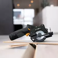 akumuliatoriniai diskinis - Batavia B.V. 7065265 12V Cordless Circular Saw 85 mm - Fixxpack 2.0 Set - 2 nuotrauka