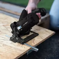 akumuliatoriniai diskinis - Batavia B.V. 7065265 12V Cordless Circular Saw 85 mm - Fixxpack 2.0 Set - 3 nuotrauka