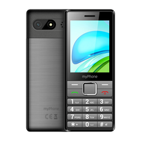telefonas 4g lte - myPhone 7340 LTE 128MB Silver - 2 nuotrauka