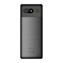 telefonas 4g lte - myPhone 7340 LTE 128MB Silver - 8 nuotrauka