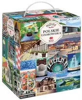 CzuCzu Puzzlove Lenkijos SPA miestai ZA6109, 500 det.