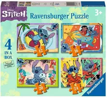 Ravensburger Disney Stitch 4in1, 72 det.