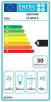 led gartraukis - CATA ST-6010 X Nerūdijantis plienas (Stainless steel) - 2 nuotrauka