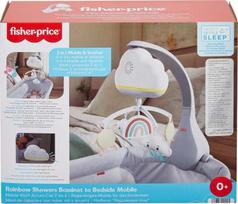 fisher price zaislai - Lovytės karuselė Fisher Price Rainbow Showers HBP40 - 7 nuotrauka