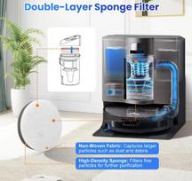 ecovacs deebot x11 omnicyclone - Ecovacs Sponge Filter for X5, X11 | DFI012153 - 2 nuotrauka
