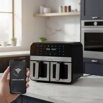 karsto oro gruzdintuve su - Lehmann Taste LHODF-2490, 9L, Wi-Fi, Juoda (Black) - 8 nuotrauka