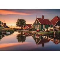59 x 84 - Clementoni Compact Zaanse Schans 31734, 59.5 x 84.5 cm, 1500 det. - 2 nuotrauka