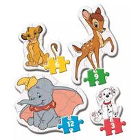 delione 3 - Dėlionė Clementoni Disney My First s Animal Friends 20806, 30 dalių - 2 nuotrauka