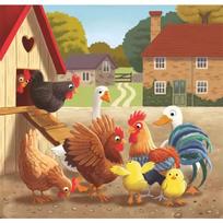 delione 3 - Clementoni Farm Moments 25791, 3 x 48 det. - 2 nuotrauka