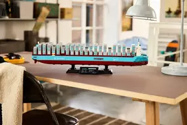 laivas - LEGO Maersk konteinervežis su dvejopo kuro varikliu 40955 - 2 nuotrauka
