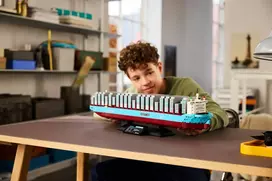 laivas - LEGO Maersk konteinervežis su dvejopo kuro varikliu 40955 - 3 nuotrauka