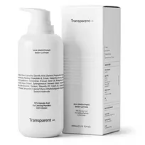 kuno prieziura - Transparent Lab AHA Smoothing Body Lotion Kūno losjonas su 10% glikolio rūgštimi, 400 ml - 2 nuotrauka